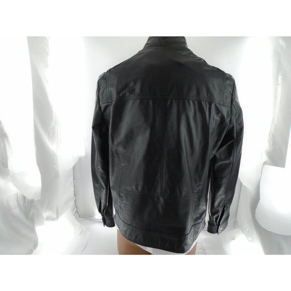 argentina leather men's Full zipper Jacket color black size XL - Picture 5 of 14
